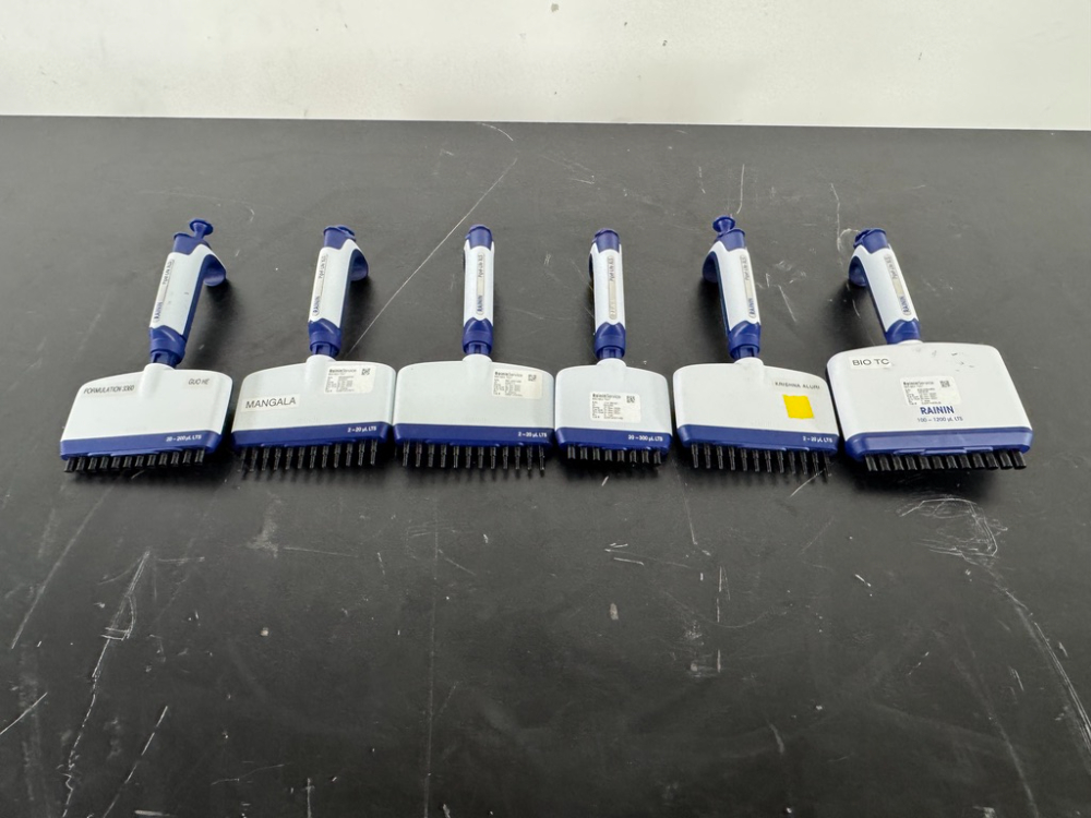 Image of Rainin Pipet-Lite XLS Multichannel Pipettes - Quantity 6